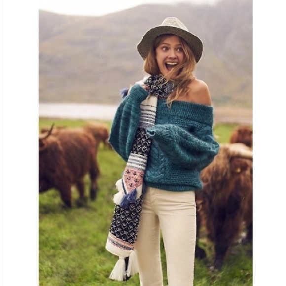 Anthropologie Sweaters - NWT Anthropologie Sleeping on Snow Blue Sweater S